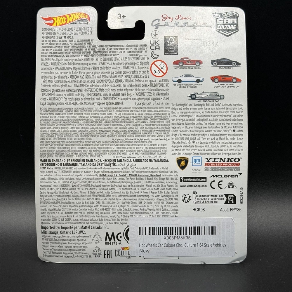 Hot Wheels Car Culture Circuit Legends Vehicles McLaren F1 1:64 Toy Car - HCK08 - Picture 2 of 6